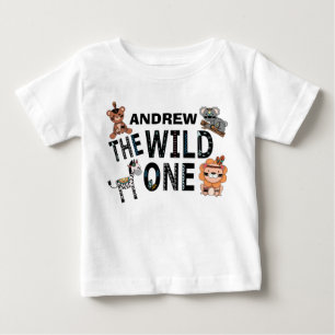 Camiseta Festa de primeiro aniversario de Boho Wild