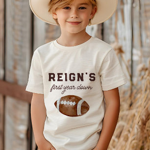 Camiseta Festa de primeiro aniversario de Futebol do 1º ano