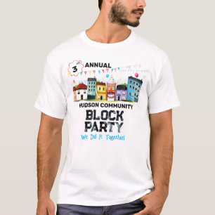 Camiseta Festa de Quarteirão da Vizinhança