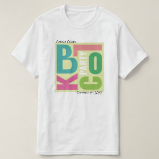 Camiseta Festa de Quarteirão de Verão Tipo Retro