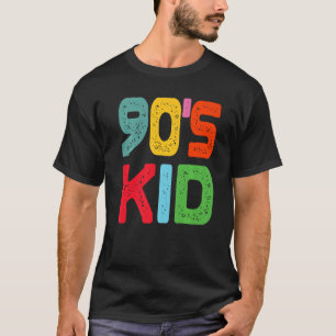 Camiseta Festa de Retrô de Figurino de Criança e Vintagem d