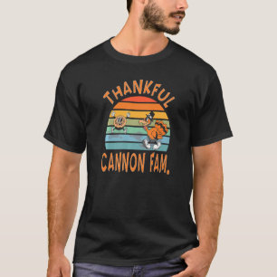 Camiseta Festa de Reunião de Graças da Família Cannon