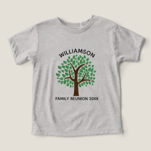 Camiseta Festa de Reunião Personalizada em Árvore Familiar