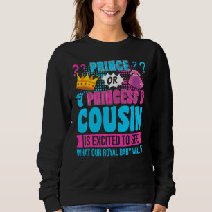 Camiseta Festa de Revelação do Sexo do Bebê Primo Príncipe