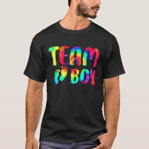 Camiseta Festa de Revolução de Gênero Equipe Menino Bebê Fu