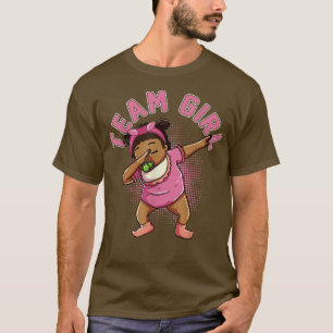 Camiseta Festa de Revolução de Gênero Menina Batida Negra B