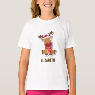 Camiseta Festa de Rudolph Rudolph Santa Claus