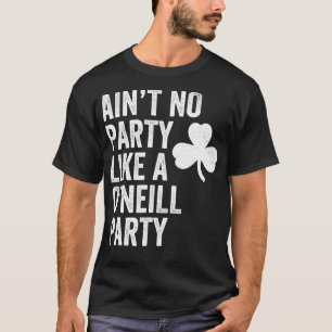 Camiseta Festa de Shamrock do Dia de São Patrício em Nebras
