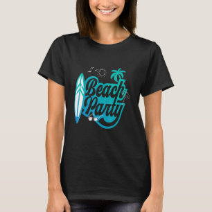 Camiseta Festa de Shir Beach no Verão Vaces