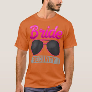 Camiseta Festa de solteira Casamento Bride Security Girls