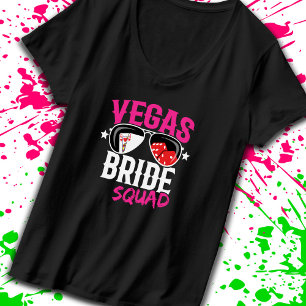 Camiseta Festa de solteira da Brigada de Casamento de Vegas