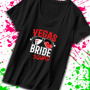 Camiseta Festa de solteira da Brigada de Casamento de Vegas