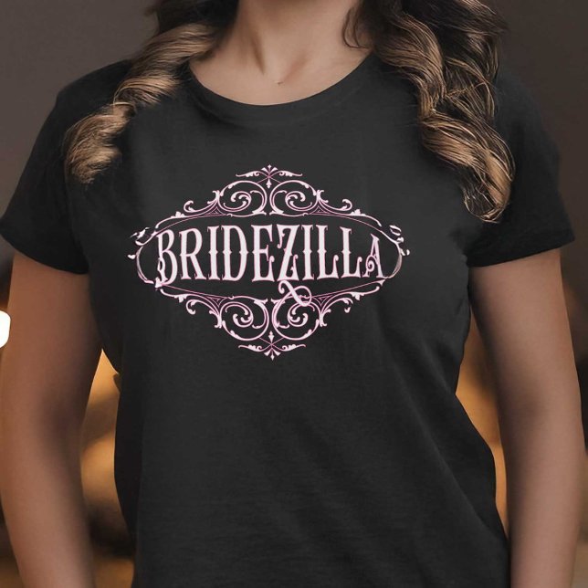 Camiseta Festa de solteira de Chá de panela Bridezilla (Criador carregado)