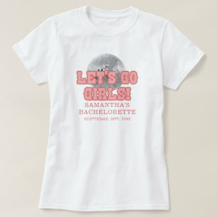 Camiseta Festa de Solteira Disco Retro Personalizada Corres