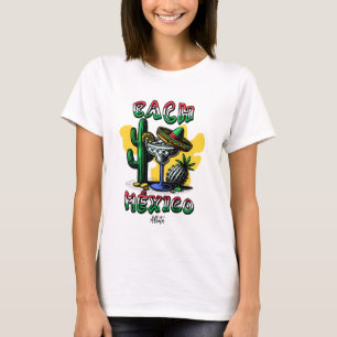 Camiseta festa de solteira mexico final fiesta margarita