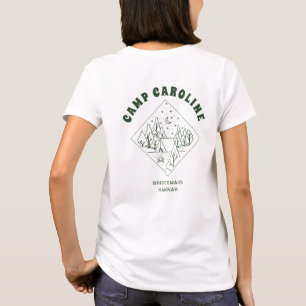 Camiseta Festa de Solteira no Acampamento Bridesmaid Person