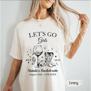 Camiseta Festa de solteira Scottsdale Go Girl
