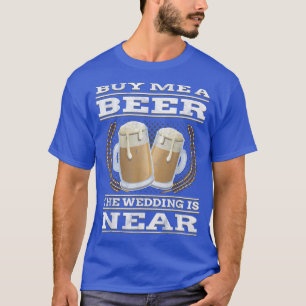 Camiseta Festa de Solteiro engraçadaCompre-me um casamento 