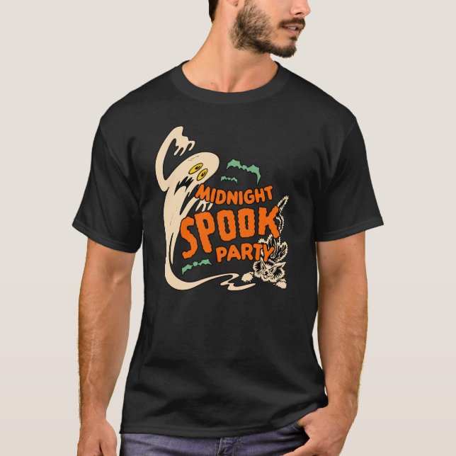 Camiseta Festa de Spook da Meia-Noite (Frente)
