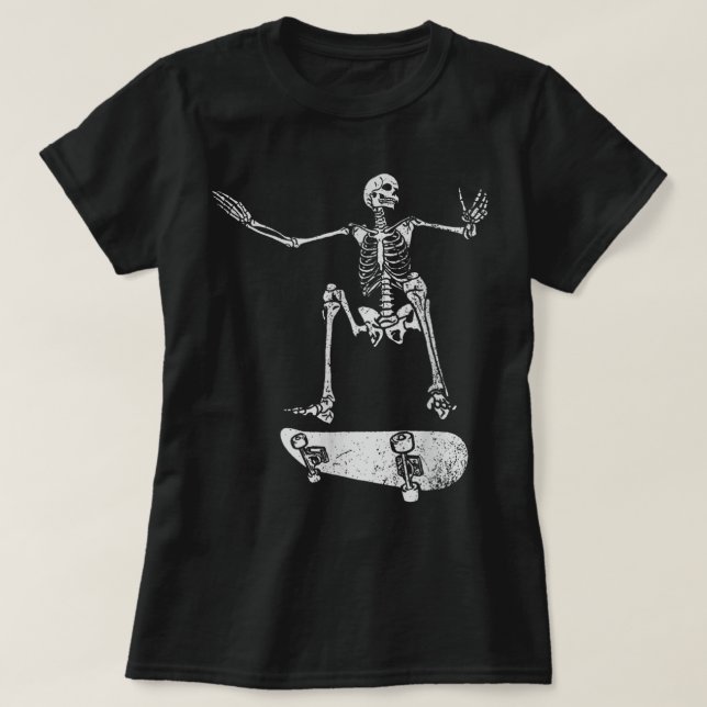 Camiseta Festa de Spooken Halloween - Skateboard co (Frente do Design)