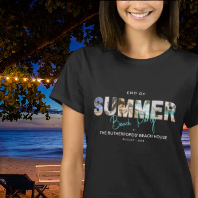 Camiseta Festa de Summer Beach (Criador carregado)