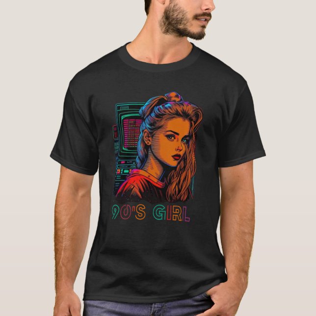 Camiseta Festa de Tema da Moda dos 90 (Frente)