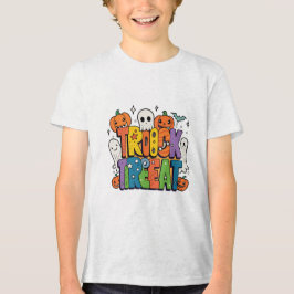 Camiseta Festa de Trick ou Tratar Cute Spooky