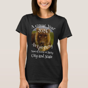 Camiseta Festa de Turnê de Férias Reunião de Família 2051 C
