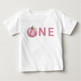 Camiseta Festa de um ano da Little Pumpkin