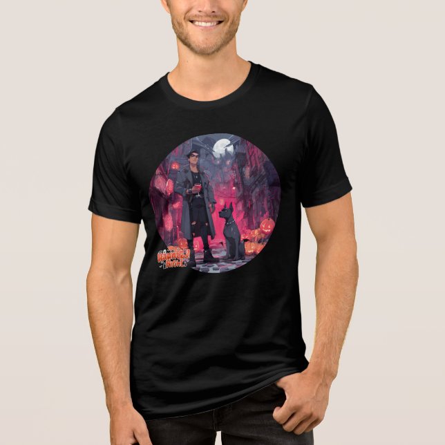 Camiseta Festa de Vampiros Halloween (Frente)