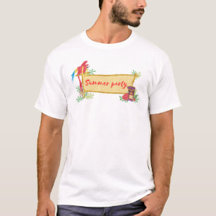 Camiseta festa de verão