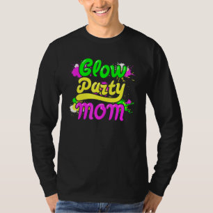 Camiseta Festa de Vestuário de Festa Brilhante Mãe