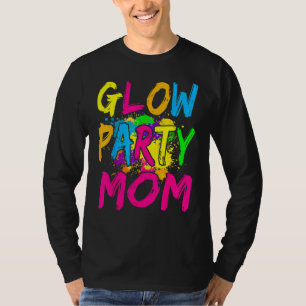 Camiseta Festa de Vestuário de Festa Brilhante Mãe 1