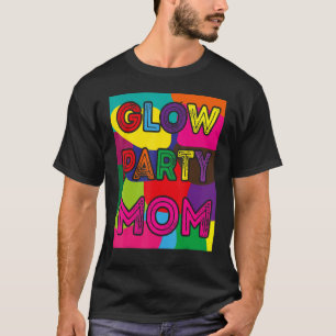 Camiseta Festa de Vestuário do Partido Brilhante Mãe