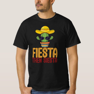 Camiseta Festa Depois Sesta Engraçado
