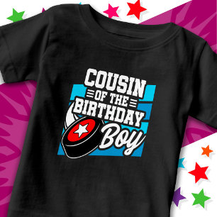 Camiseta Festa Divertida de Hóquei para Crianças Primo do M