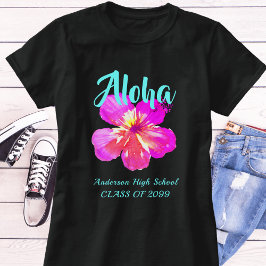 Camiseta Festa Divertida de Luau Tropical Aloha de Formatur