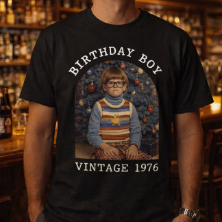 Camiseta Festa divertida para homem adulto com tema retrô e