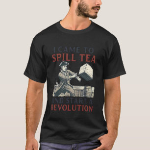 Camiseta Festa do Chá Historiador Engraçado História Boston