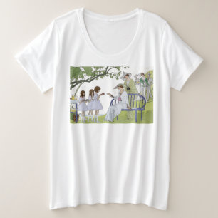 Camiseta Festa do chá no jardim