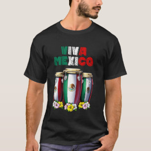 Camiseta Festa do Cinco de Maio do México Partido Bandeira 