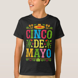 Camiseta Festa do Cinco De Mayo Partido Mexicano Sombrero C