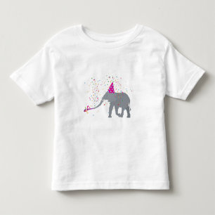 Camiseta Festa do Elefante - Animais se Divertindo
