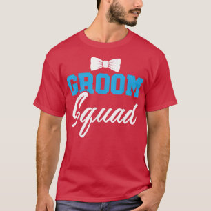 Camiseta Festa do Esquadrão do Noivo Casa com a Noiva Esqua