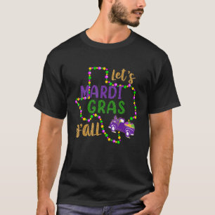 Camiseta Festa do Mardi Gras, Miçangas de Carnaval F