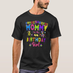 Camiseta Festa do Partido Mexicano Avocato Birthday Girl Ou