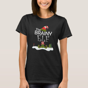 Camiseta Festa do Tema de Natal do Brainy Elf