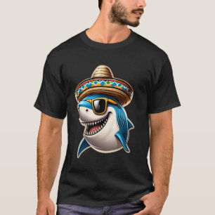 Camiseta Festa do Tubarão Cinco de Maio Mariachi Mexicana G