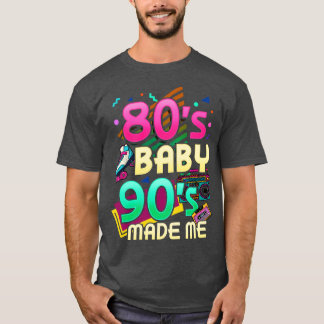 Camiseta Festa dos anos 80, 90, 99, Aniversário
