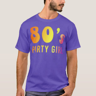 Camiseta Festa dos anos 80 feita em Música Retro Vintage T